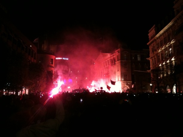 HIF 2011 - Firande i stan